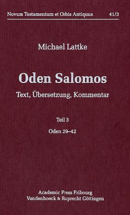 Cover of Oden Salomos