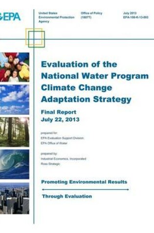 Cover of Evaluation of the National Water Program Climate Change Adaptation Strategy