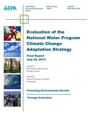 Book cover for Evaluation of the National Water Program Climate Change Adaptation Strategy