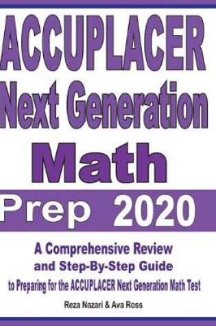Cover of ACCUPLACER Next Generation Math Prep 2020