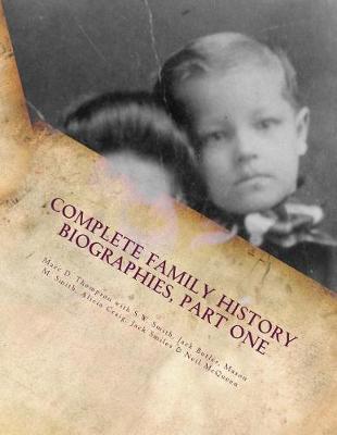 Book cover for Complete Family History Biographies, Part One