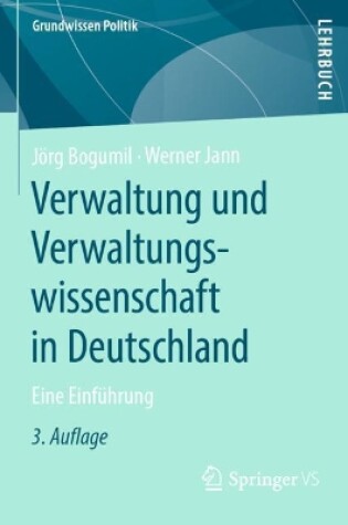 Cover of Verwaltung Und Verwaltungswissenschaft in Deutschland