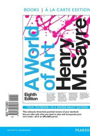 Cover of World of Art, a -- Books a la Carte