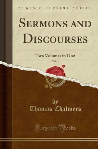 Cover of Sermons and Discourses, Vol. 1