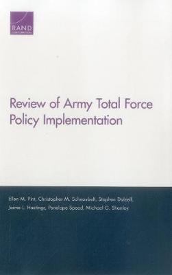 Book cover for Review of Army Total Force Policy Implementation