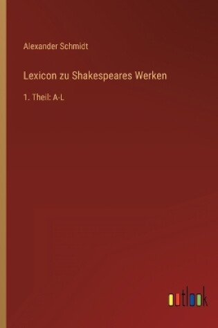 Cover of Lexicon zu Shakespeares Werken