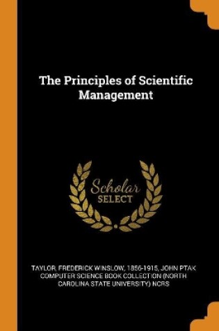 Cover of The Principles of Scientific Management