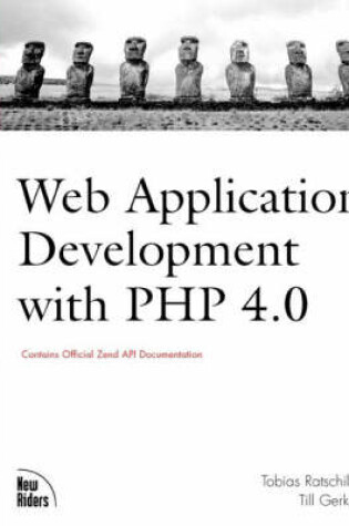 Cover of Web Application Development with PHP 4.0