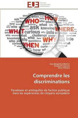 Cover of Comprendre Les Discriminations