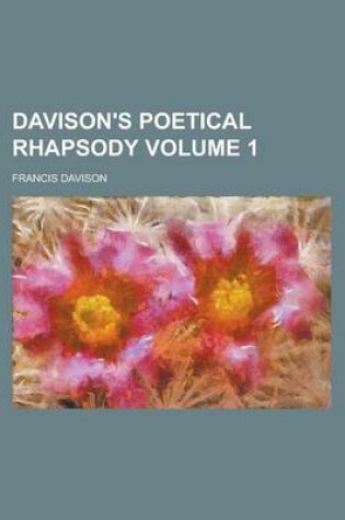 Cover of Davison's Poetical Rhapsody Volume 1