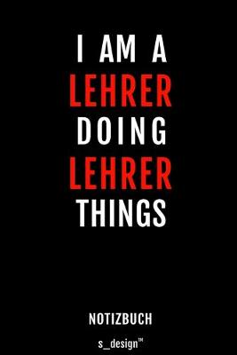 Book cover for Notizbuch für Lehrer