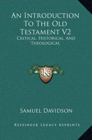 Cover of An Introduction to the Old Testament V2