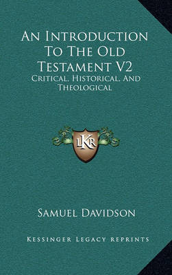 Book cover for An Introduction to the Old Testament V2