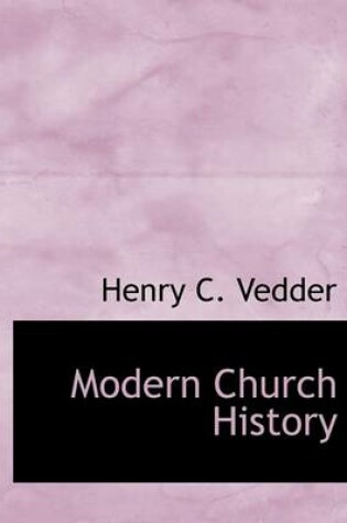 Cover of Modern Church History