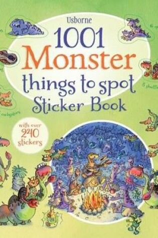 Cover of 1001 Monster Things to Spot Sticker Book