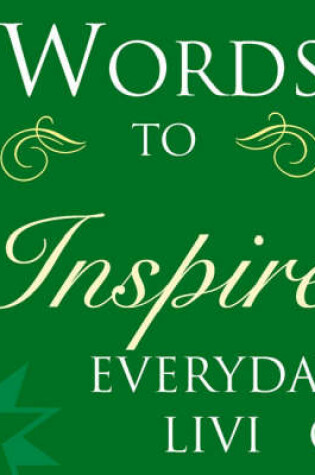 Cover of Words to Inspire Everyday Living