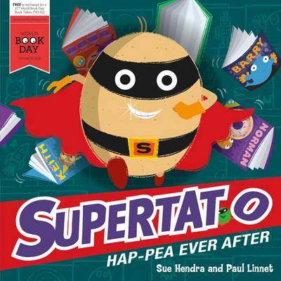 Book cover for Supertato Hap-pea Ever After 50 copies Shrinkwrap