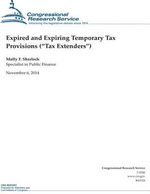 Cover of Expired and Expiring Temporary Tax Provisions ("Tax Extenders")
