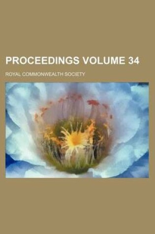 Cover of Proceedings Volume 34