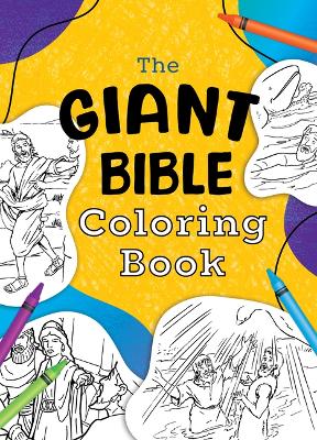 Book cover for The Giant Bible Coloring Book