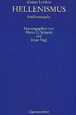 Cover of Kleines Lexikon Hellenismus