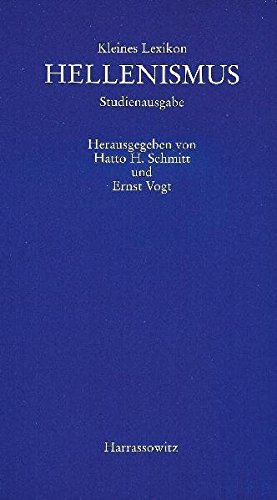 Book cover for Kleines Lexikon Hellenismus