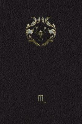 Cover of Monogram Scorpio Notebook