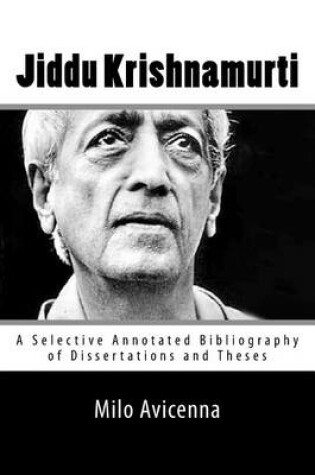 Cover of Jiddu Krishnamurti