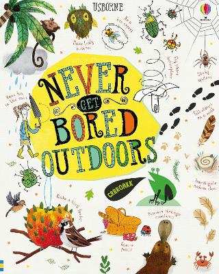 Book cover for Never Get Bored Outdoors