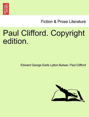 Book cover for Paul Clifford. Copyright Edition.