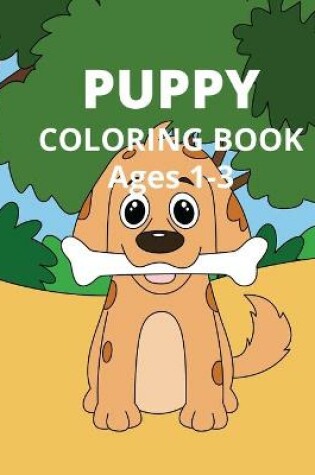 Cover of Puppy Coloring Book