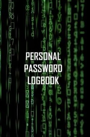 Cover of Personal Password Logbook Digital Coding Cover