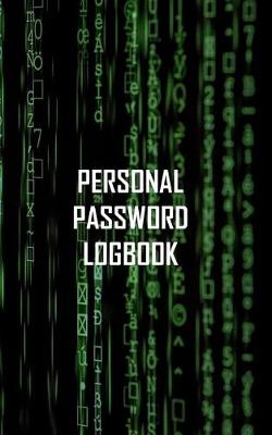 Book cover for Personal Password Logbook Digital Coding Cover