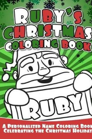 Cover of Ruby's Christmas Coloring Book