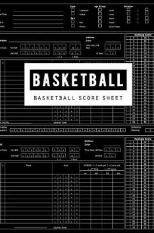 Cover of Basketball Score Sheet