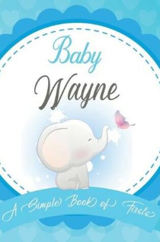 Cover of Baby Wayne A Simple Book of Firsts