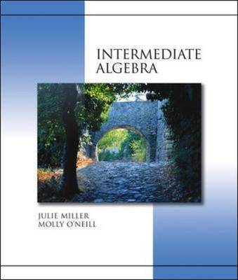 Book cover for Intermediate Algebra  with Mathzone