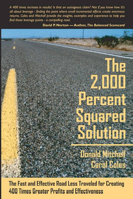 Book cover for The 2,000 Percent Squared Solution