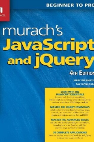 Cover of Murach's JavaScript and jQuery (4th Edition)