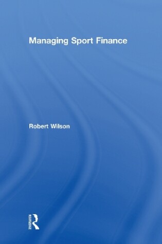 Cover of Managing Sport Finance
