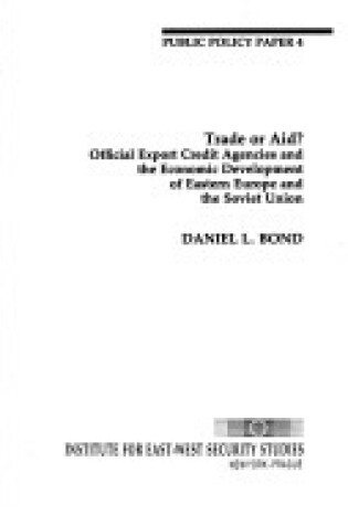 Cover of Trade Or Aid?