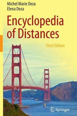 Cover of Encyclopedia of Distances