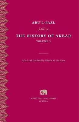 Book cover for The History of Akbar