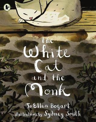 Book cover for The White Cat and the Monk