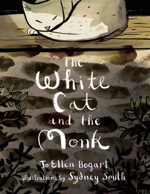 Book cover for The White Cat and the Monk