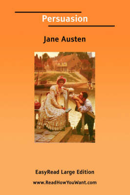 Book cover for Persuasion [Easyread Large Edition]