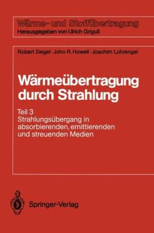 Cover of Wärmeübertragung durch Strahlung