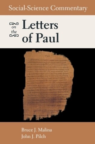 Cover of Social-Science Commentary on the Letters of Paul