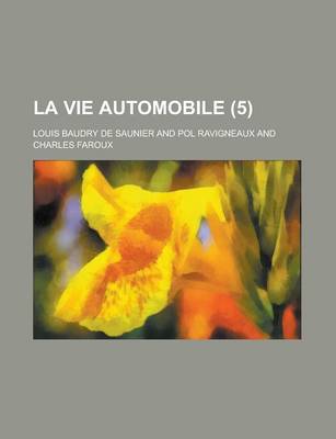 Book cover for La Vie Automobile (5 )