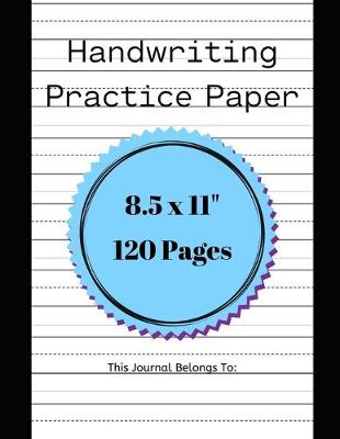 Book cover for Handwriting Practice Paper